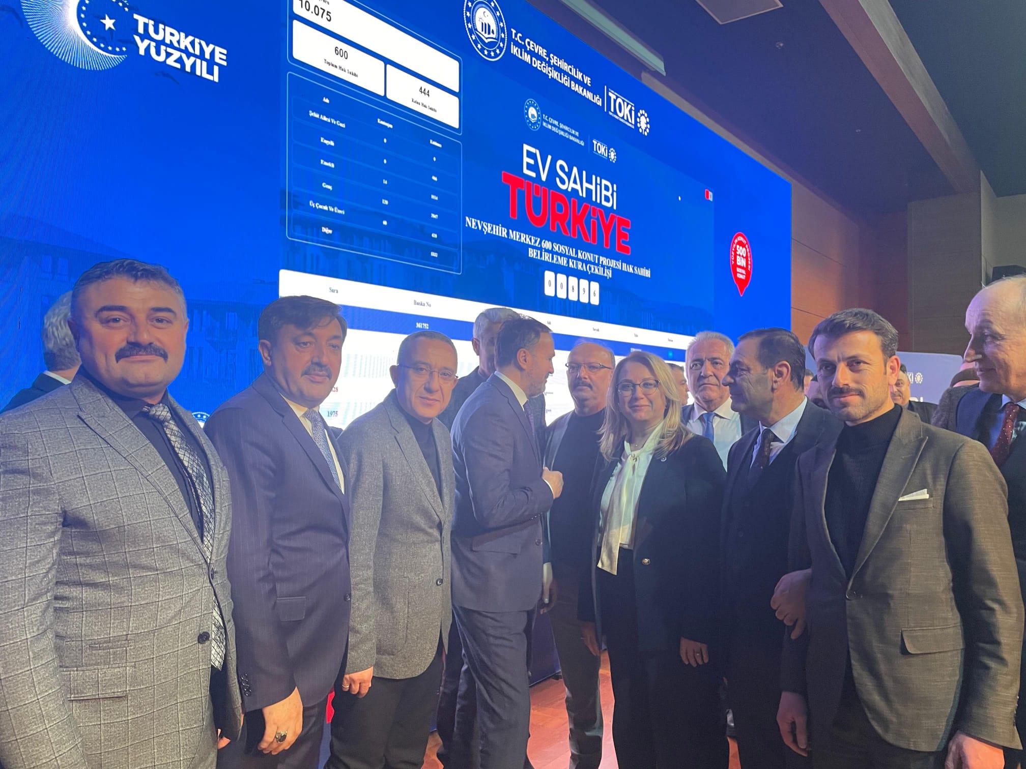 Yüzyılın Konut Projesi Kura Çekilişi Nevşehir’de Gerçekleşti